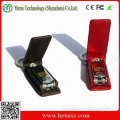 High Capacity Leather 64 USB Flash Drive with Competitive Price (HT-U4015)